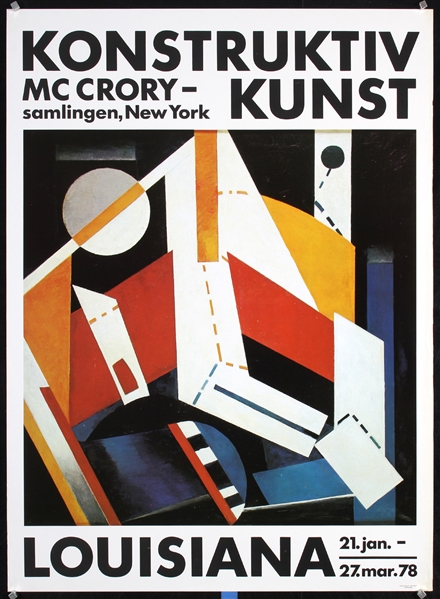 Konstruktiv Kunst - McCrory - Louisiana by Alexandra Exter. 1978