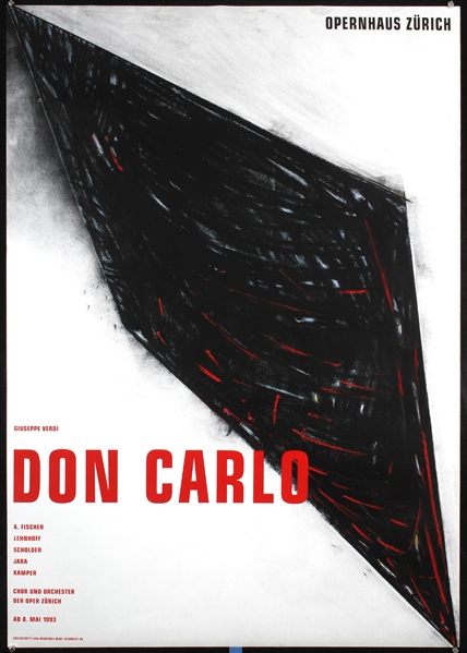 Don Carlo by Karl Dominic Geissbühler. 1993