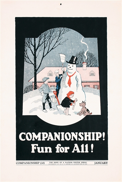 Companionship - Fun for All (Hope of a Nation) by Anonymous - USA. 1937