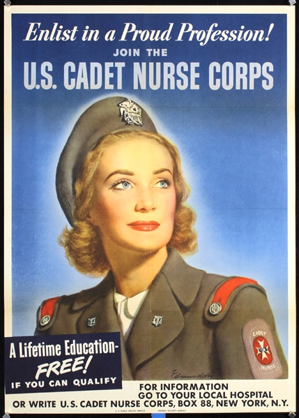 U.S Cadet Nurse Corps by Edmundson. ca. 1945