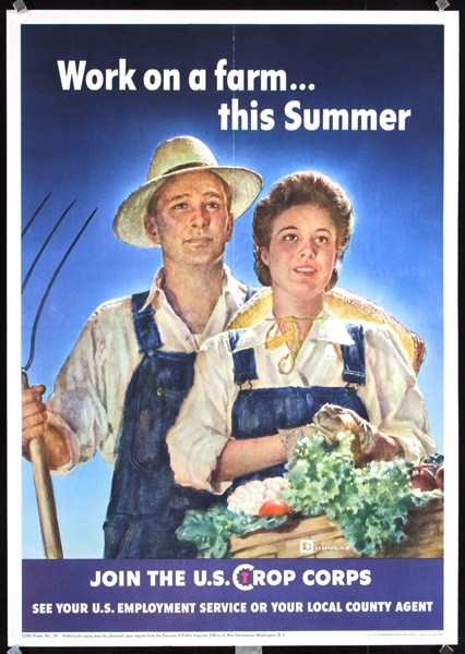 Work on a farm this summer by Douglas. 1943