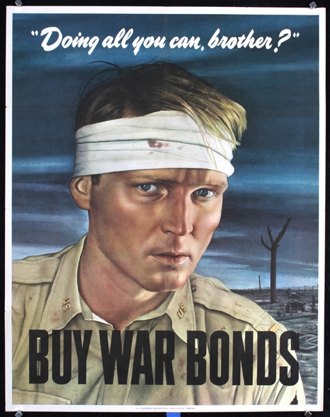 Doing all you can, brother? by Anonymous - USA. 1943