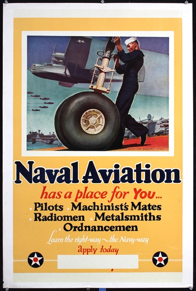 Naval Aviation has a place for you by McClelland Barclay. 1941