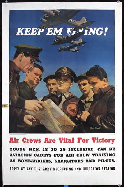 Keep em flying by Ivan Dmitri. 1942