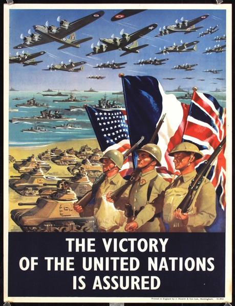 The Victory of the United Nations is assured by Anonymous - Great Britain. ca. 1944