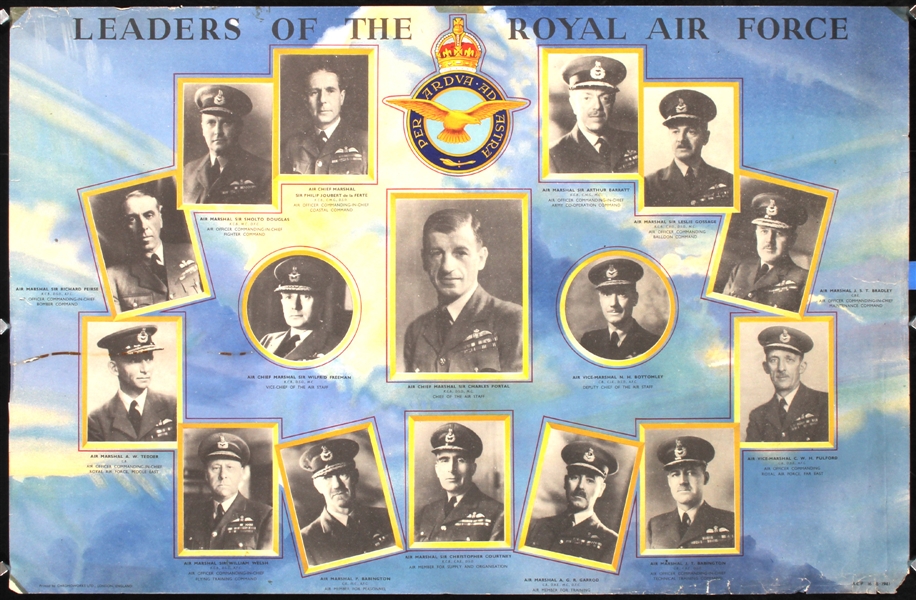 Leaders of the Royal Air Force by Anonymous - Great Britain. 1941