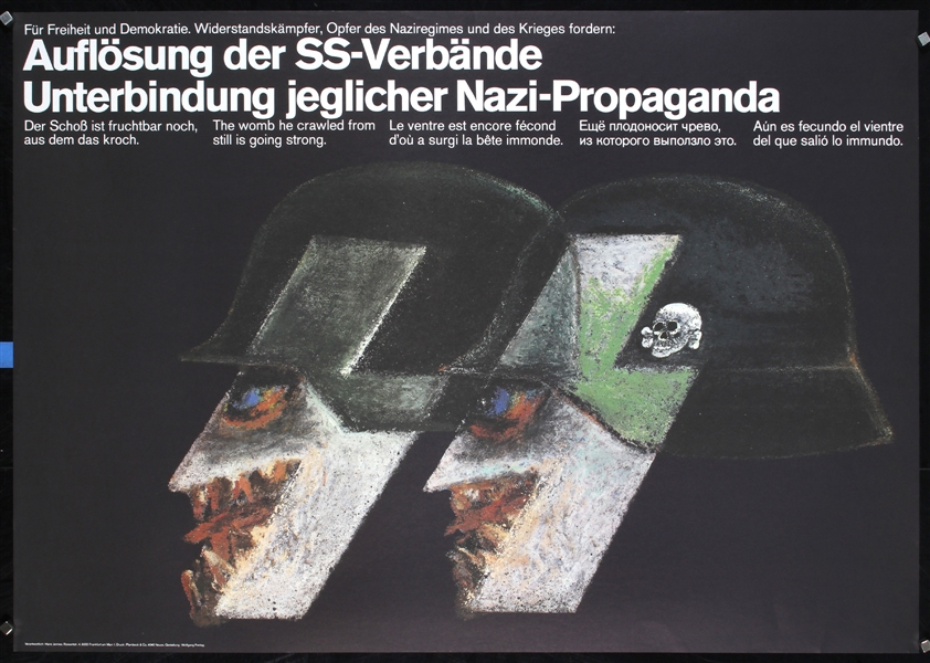 Auflösung der SS-Verbände by Wolfgang Freitag. ca. 1980