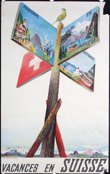 Vacances en Suisse by Alois Carigiet. 1938