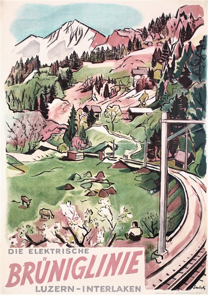 Brüniglinie by Victor Surbek. ca. 1945