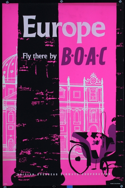 BOAC - Europe by Anonymous - Great Britain. ca. 1957