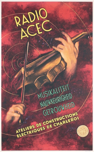 Radio Acec (Violin) by Anonymous, ca. 1930