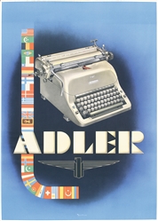 Adler (Typewriter) by Ottomar Anton. 1955