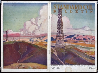 Union Oil Bulletin (10 Volumes) by Various Artists. 1923 - 1929