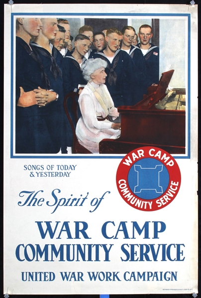 War Camp Community Service - Songs of Today & Yesteryear by Anonymous - USA. ca. 1918