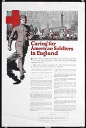 Caring for American Soldiers in England (Red Cross) by Anonymous. ca. 1918