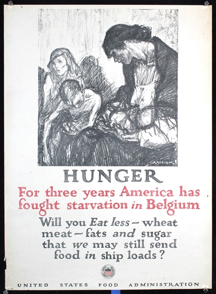Hunger by Henry P. Raleigh. ca. 1917