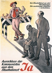 Der Staatsfeind an der Staatskrippe by Anonymous - Switzerland. ca. 1930