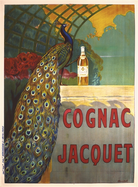 Cognac Jacquet by Bouchet. ca. 1887