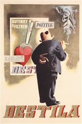 Destila (Cigarettes) by Albert Jonas. ca. 1930