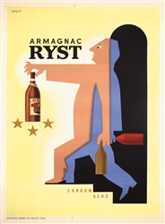 Armagnac Ryst by Savignac. 1943