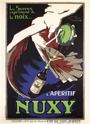 L´Aperitif Nuxy by Favre. ca. 1930