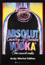 Absolut Vodka by Andy Warhol. nach 1985