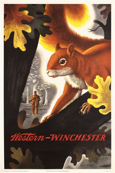 Western Winchester by Pursell, Weimar  1906 - 1974. 1955