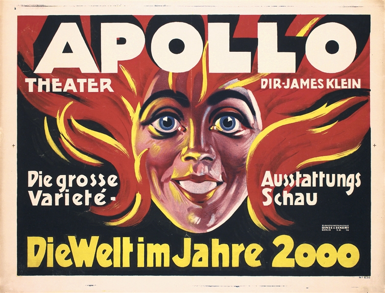 Apollo - Die Welt im Jahre 2000 by Anonymous. 1919
