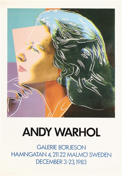 Galerie Börjeson - Andy Warhol (Ingrid Bergmann) by Andy Warhol. 1983