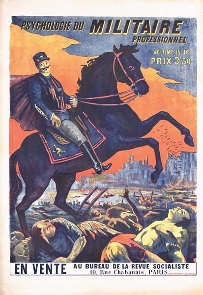 Psychologie du Militaire Professionel by Maximilien Luce. ca. 1920