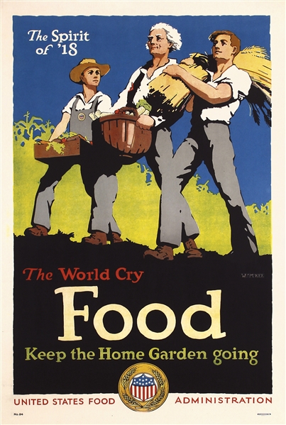 Food - The Spirit of ´18 by William McKee. 1918