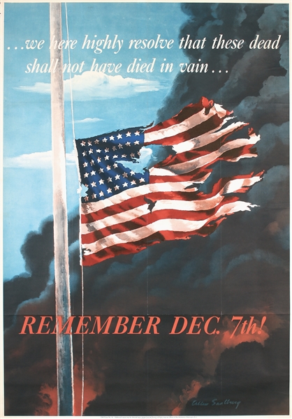 Remember Dec. 7th by Allen R. Saalburg. 1942