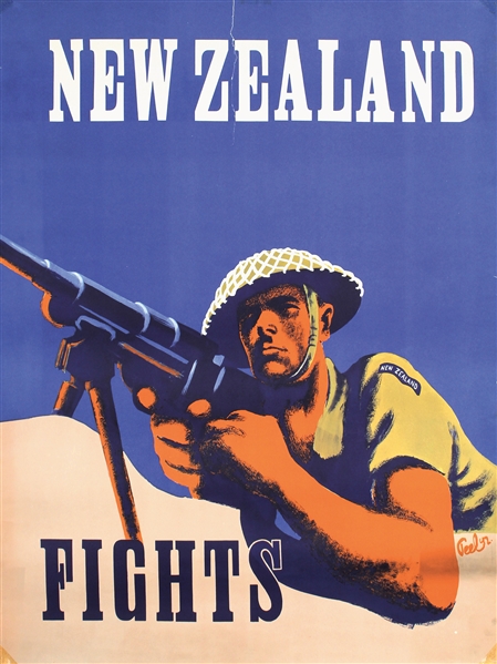 New Zealand fights by A.T. Peel. 1942