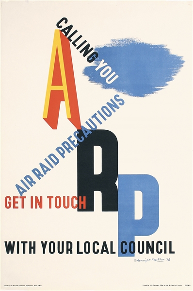 ARP by Kauffer, Edward McKnight  1890 - 1954. 1938