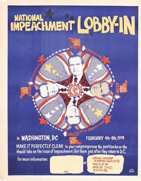 National Impeachment Lobby-in by Anonymous. 1973