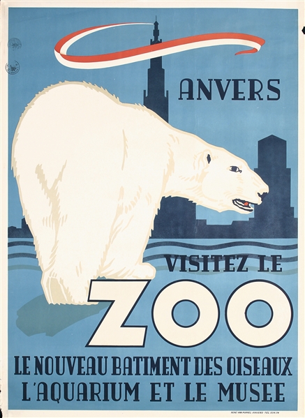 Zoo - Anvers by Anonymous. ca. 1936