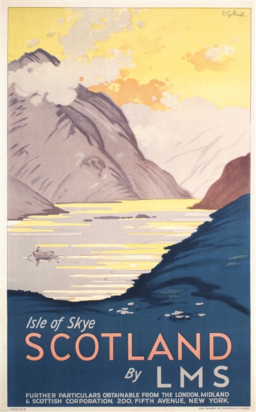 Scotland by LMS - Isle of Skye by R.G. Praill. ca. 1935