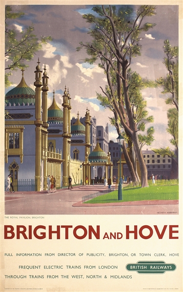 Brighton and Hove by Eric H. Hubbard. ca. 1950
