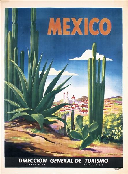 Mexico by Jose Luiz Sanz  Magallon. ca. 1938