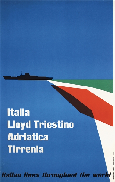 Italia - Lloyd Triestino by Anonymous. 1957