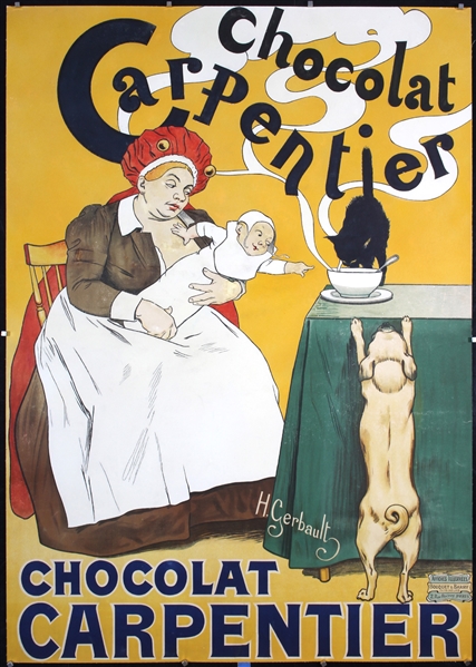 Chocolat Carpentier by Henri Gerbault. 1895