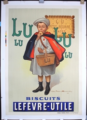 Lu Lu Biscuits Lefevre-Utile by Bouisset. 1897