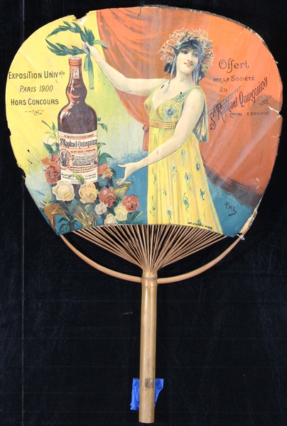 Exposition Universelle Paris (Fan) by Pal. 1900