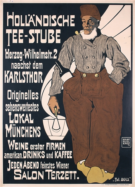 Holländische Tee-Stube by Hans Rudi Erdt. 1908