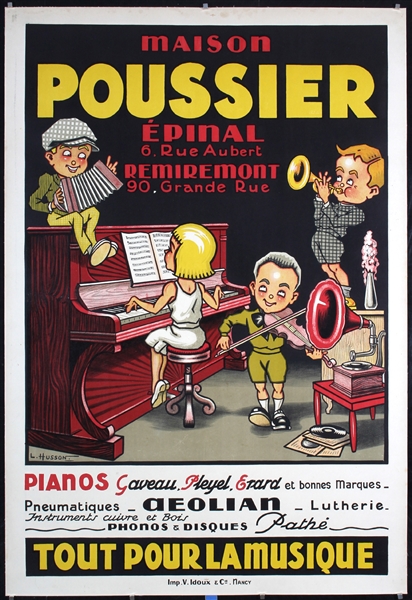 Maison Poussier by Leon Husson. ca. 1922