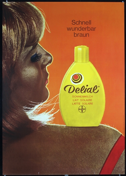 Delial - Schnell wunderbar braun by Bingesser. 1967