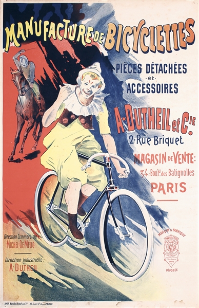 Manufacture de Bicyclettes by Corrois, L.. 1894