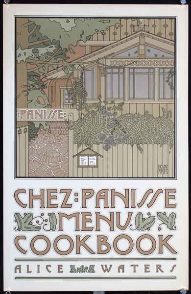 Chez Panisse Manu Cookbook by David Lance Goines. 1981