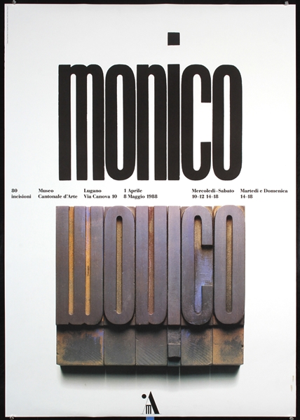 Monico by Bruno Monguzzi. 1988