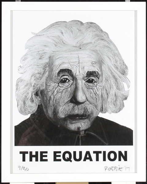 The Equation (Albert Einstein) by Robbie Conal. 2017